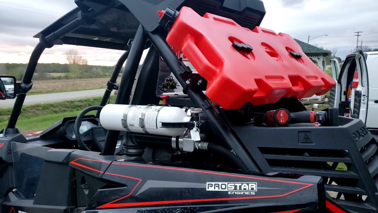 RZR RS1 4 Gallon RotopaX Mount. Garage INC. EP6