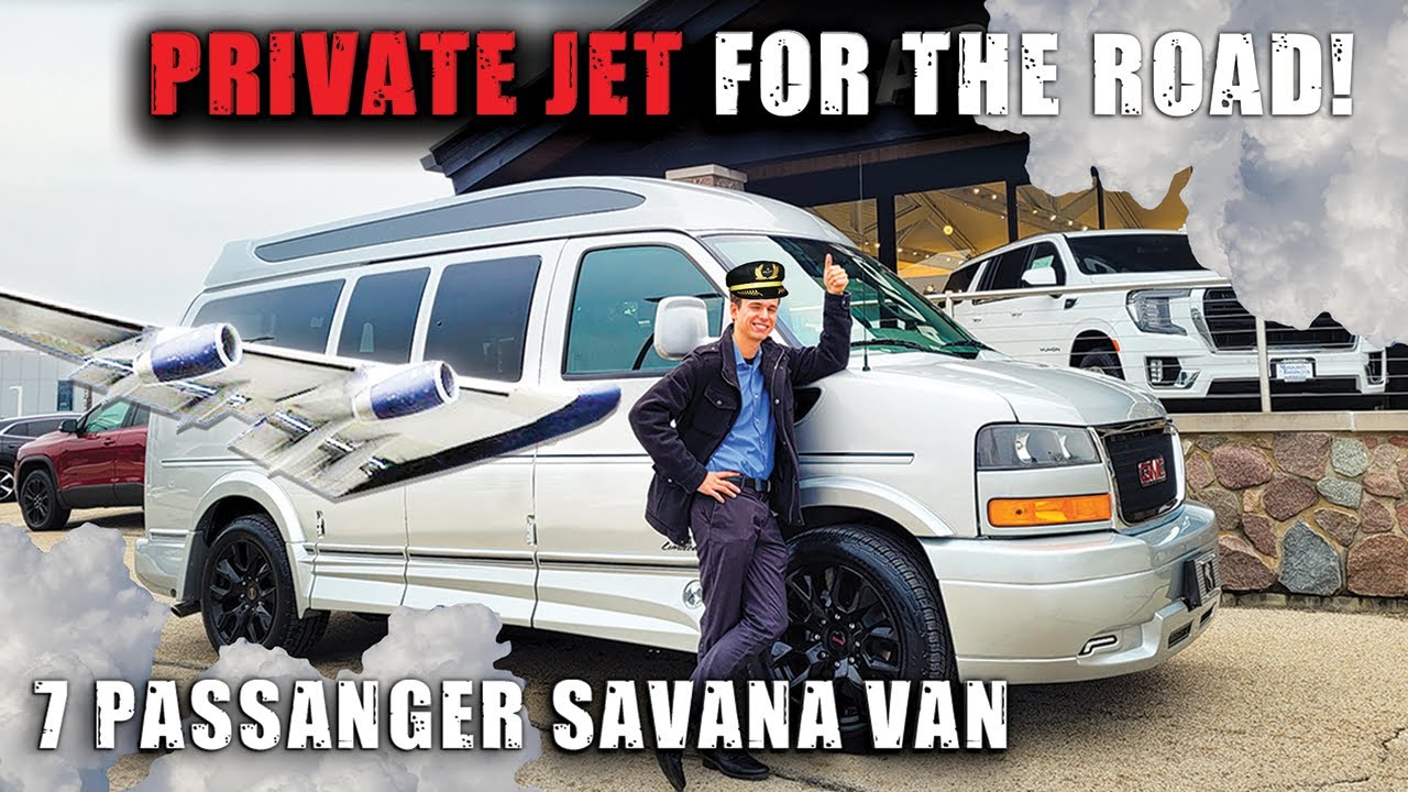 New GMC Savana High Top 7 Passenger Van 2022!