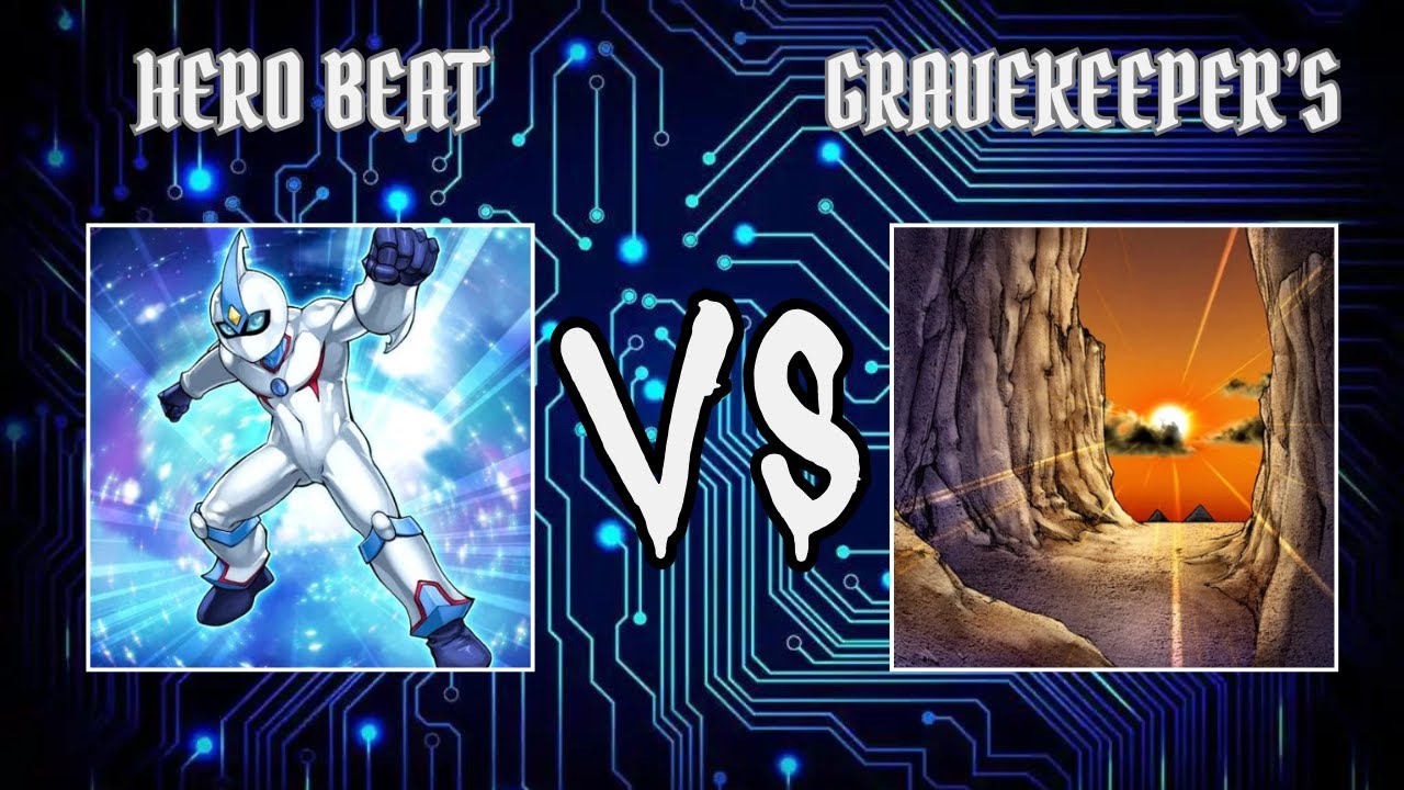 PUKE!(Hero Beat) vs Emilian10(Gravekeeper's) | Yugioh Edison Format | Dueling Book