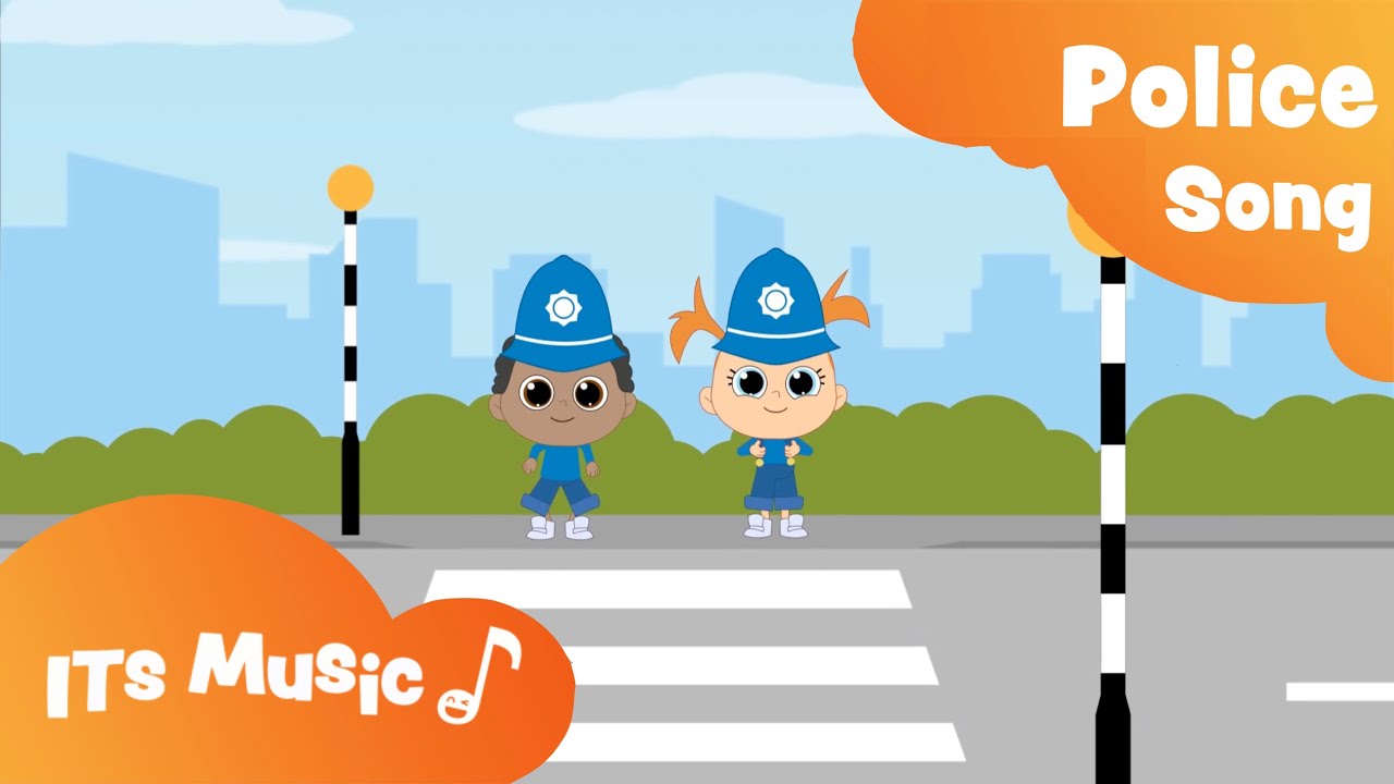 Police Song  |  IT'S MUSIC Kids Songs