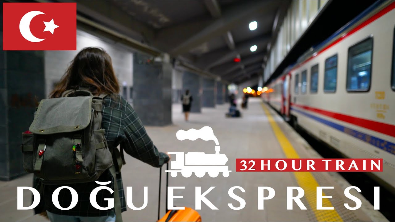 Мы пересекли Турцию с ЗАПАДА на ВОСТОК ВОСТОЧНЫМ ЭКСПРЕССОМ 🚞 Как выглядят 12 часов на поезде 👫🏻