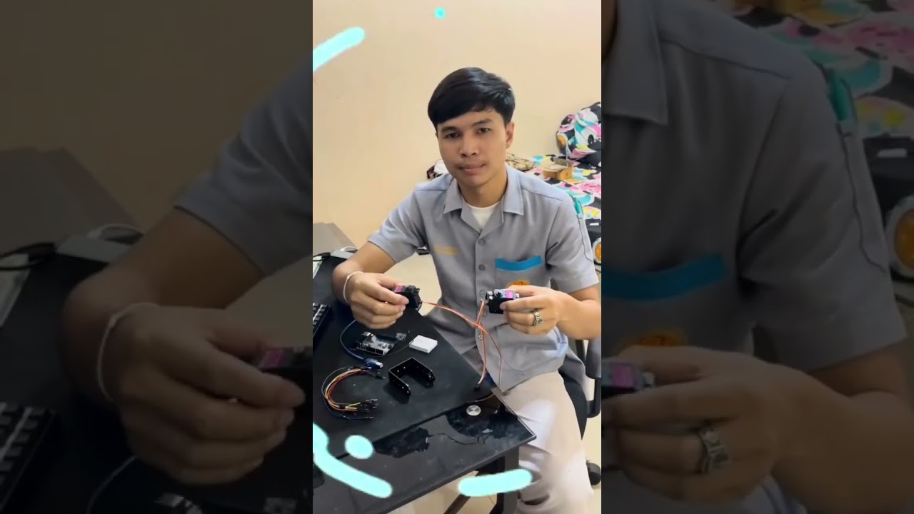 ควบคุม motor servo ด้วย MPU6050