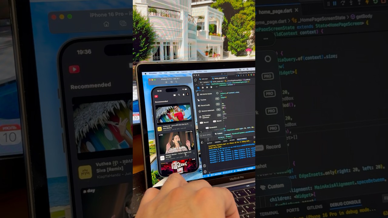 🚀 Build YouTube App in Flutter &ndash; Under 20 seconds!