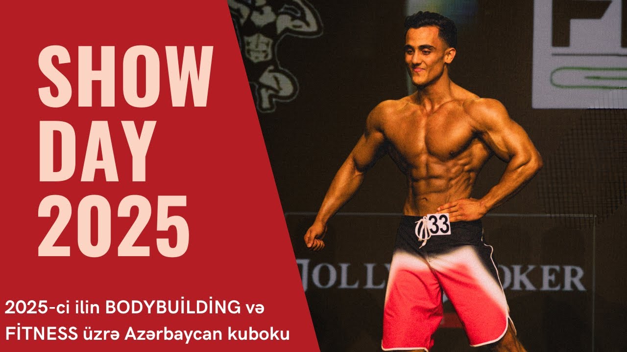2025 Azərbaycan Bodybuilding & Fitness Kuboku | Mənim Səhnə Performansım 💪 | Bəhram Xəlilov