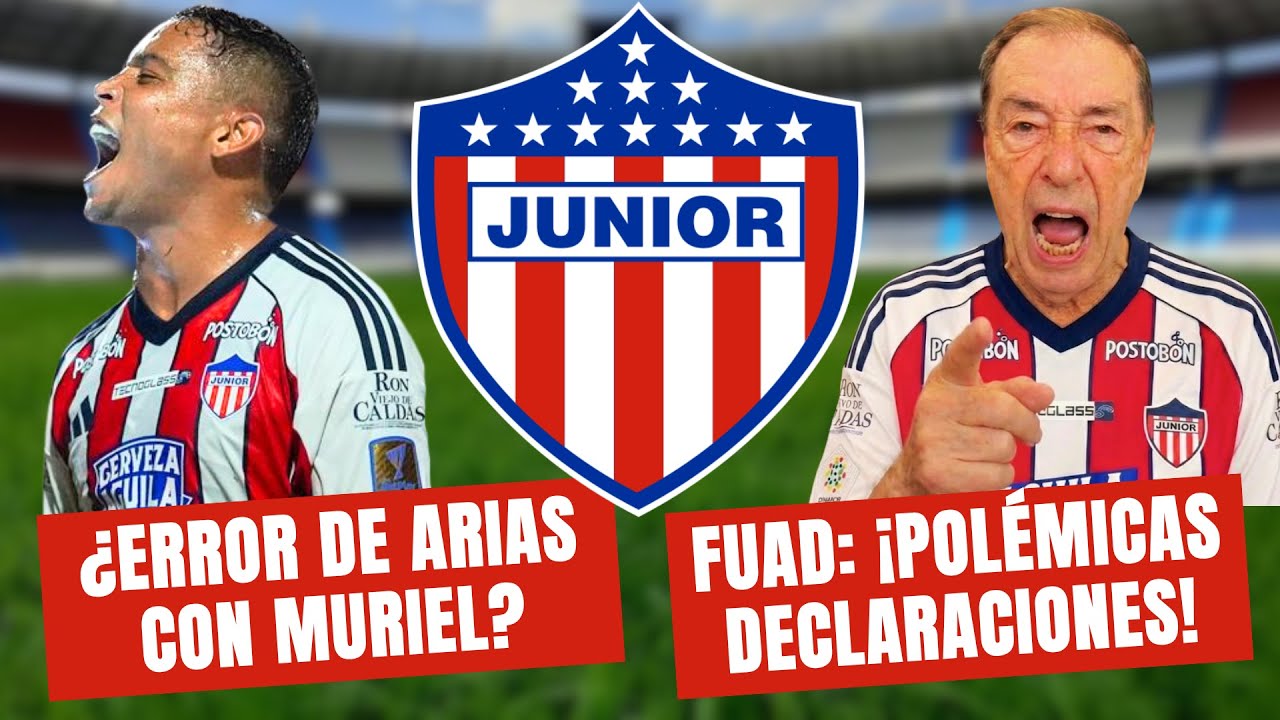 ¿ERROR DE ARIAS CON MURIEL EN JUNIOR? ¡FUAD POLÉMICO! ¿Viene Un Calendario Ideal? | #100Tiburon
