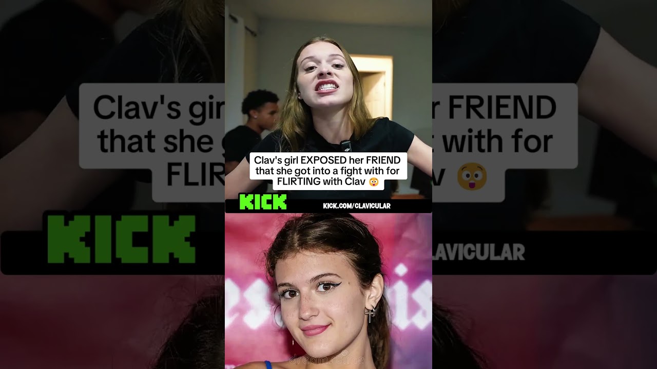 Clav's girl said tis after she got into a fight 😲 