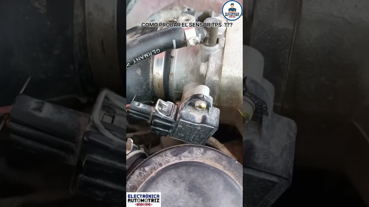 C&Oacute;MO PROBAR EL SENSOR TPS PASO A PASO #electronicaautomotriz #automobile #electricidadautomotriz
