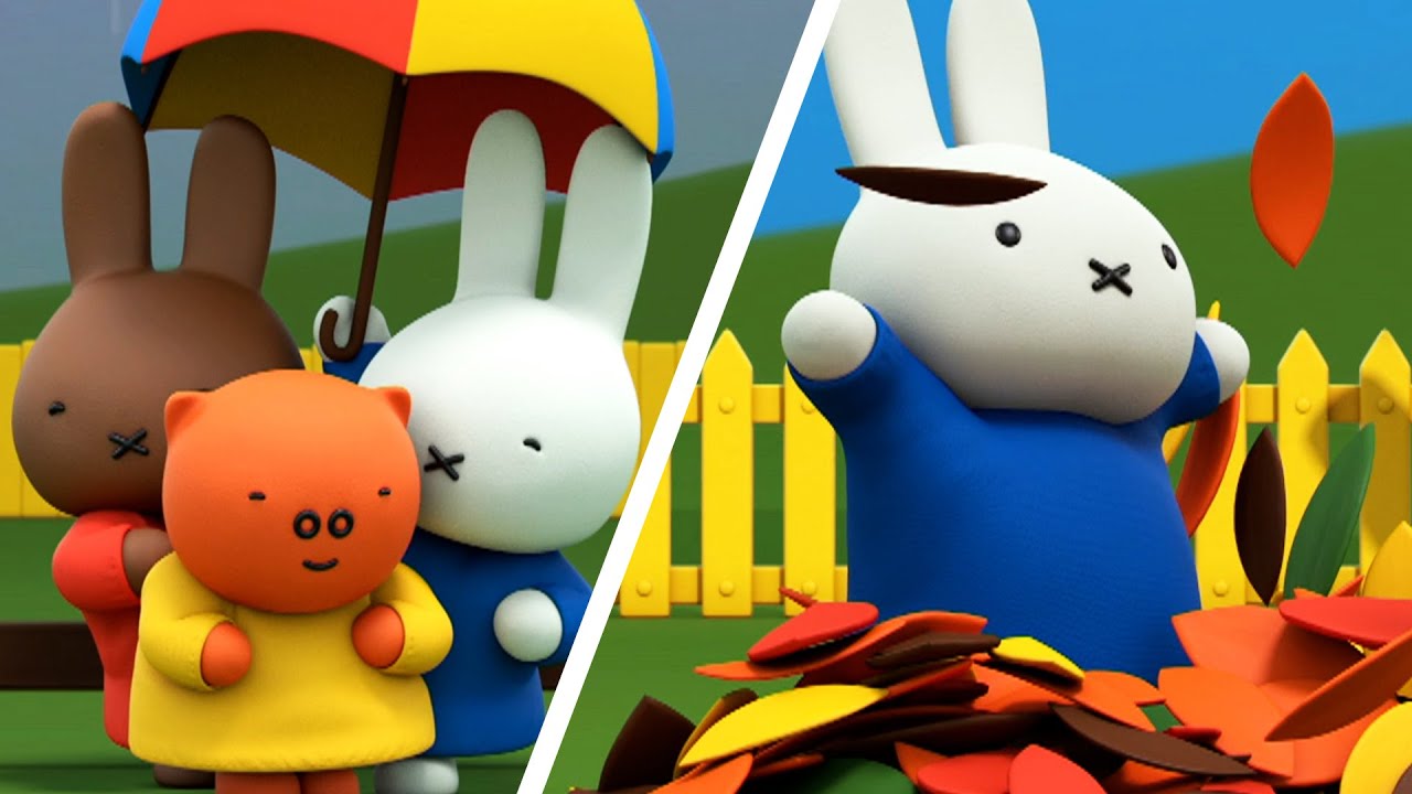 beste momenten van de herfst! | nijntjes avonturen, groot en klein | nijntje | series voor kids