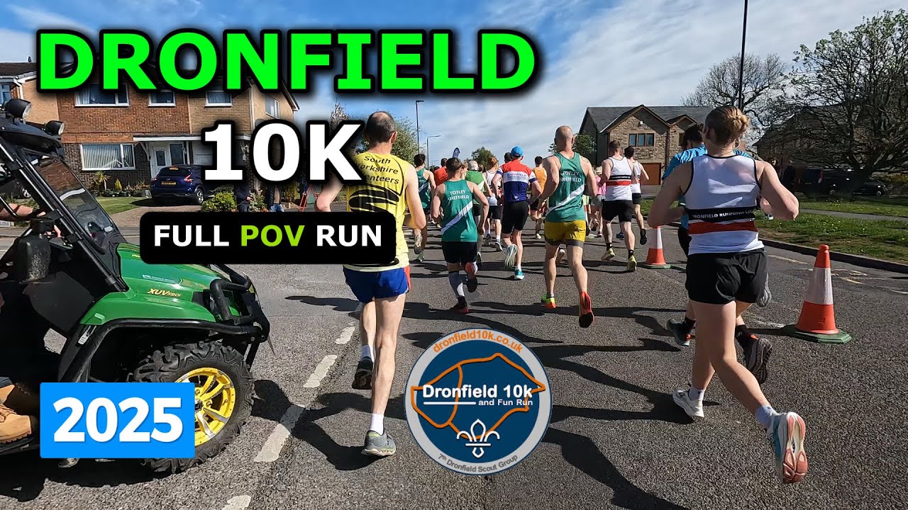 Dronfield 10k Full POV Run #10k
