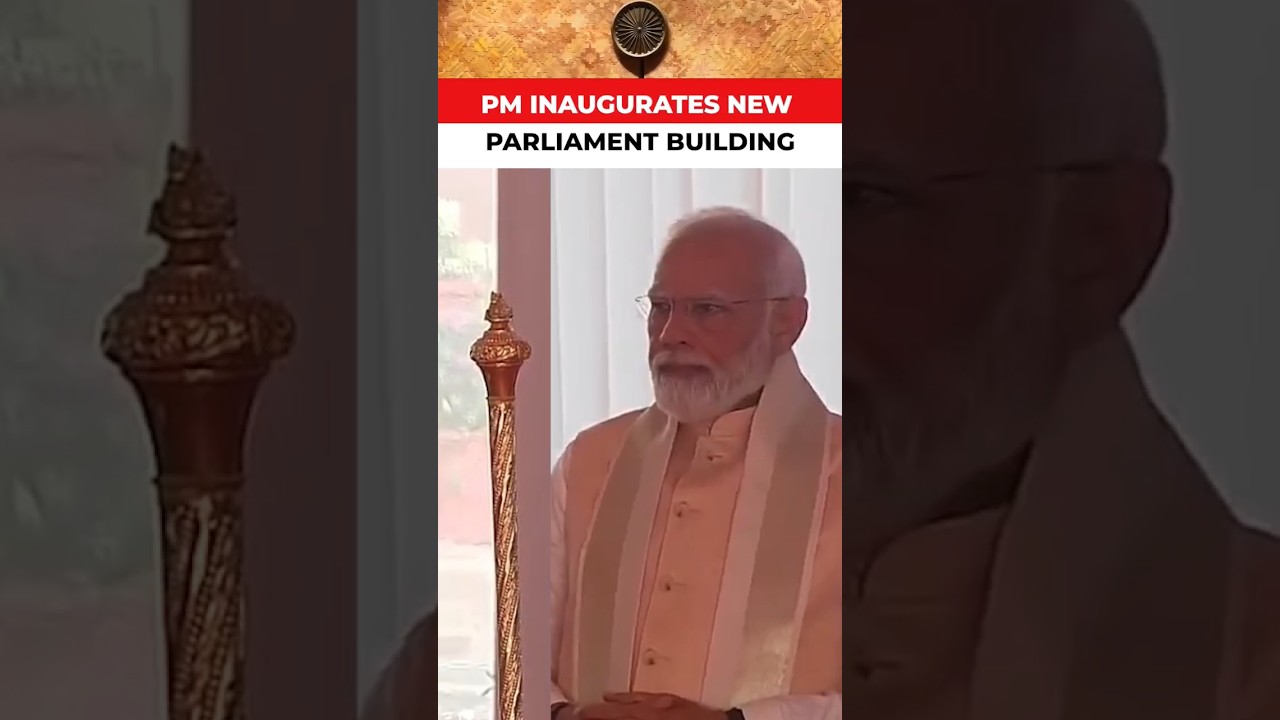 Moments from the inauguration of India's New Parliament House