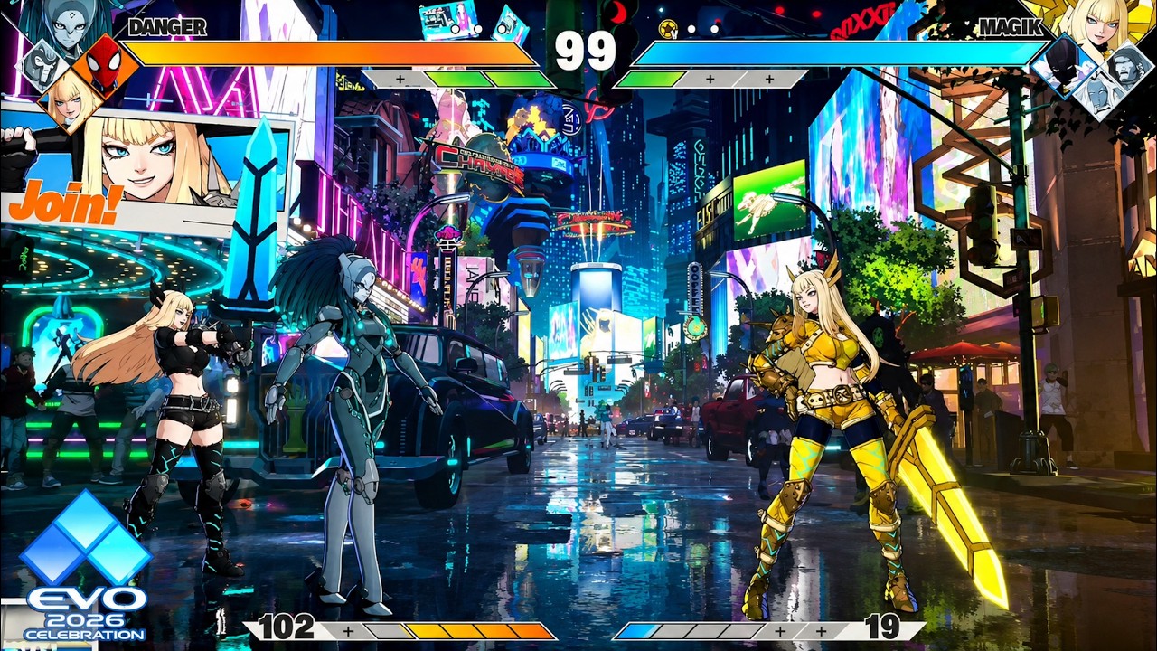 Spiderman vs Magik (Match 3EVO 2026 Las Vegas Day 3) Marvel Tokon Fighting Souls