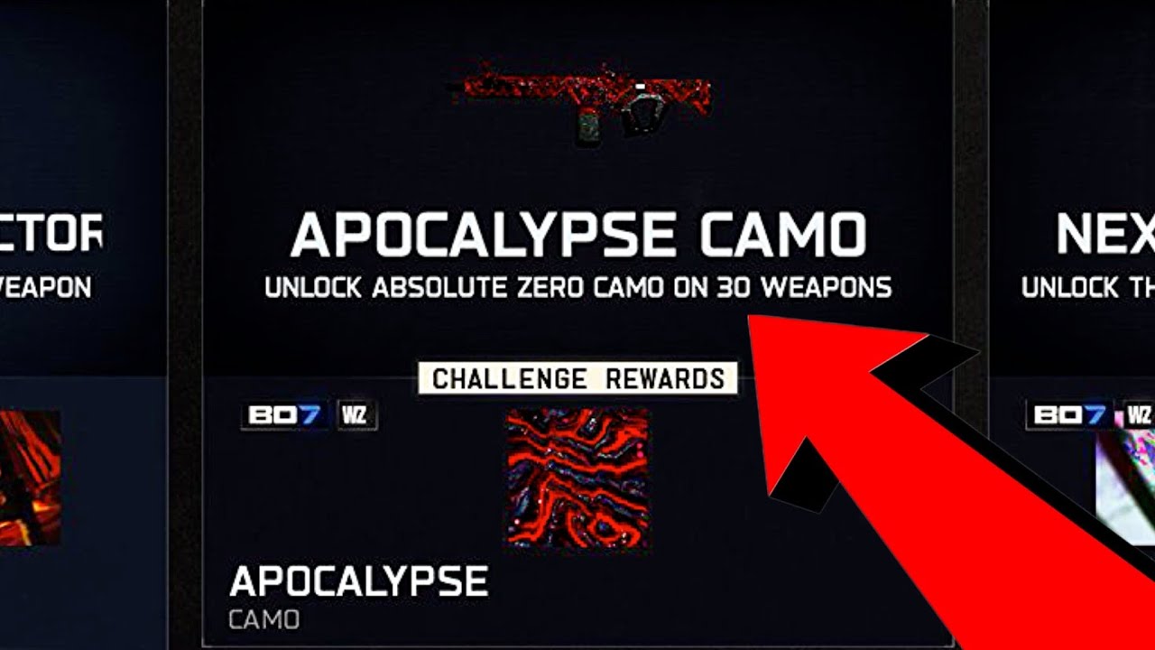 Баг с разблокировкой камуфляжа &laquo;Апокалипсис&raquo; в Warzone.