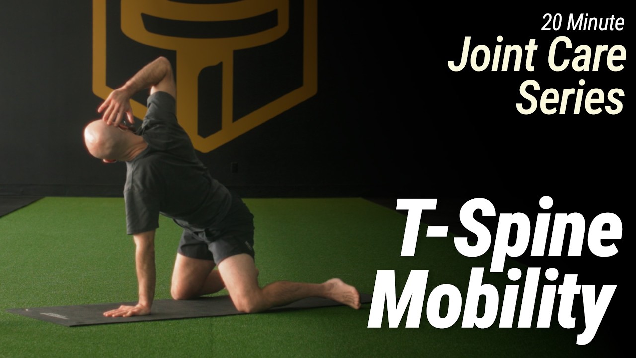 20-минутная тренировка для подвижности грудного отдела позвоночника | Серия упражнений для здоров...