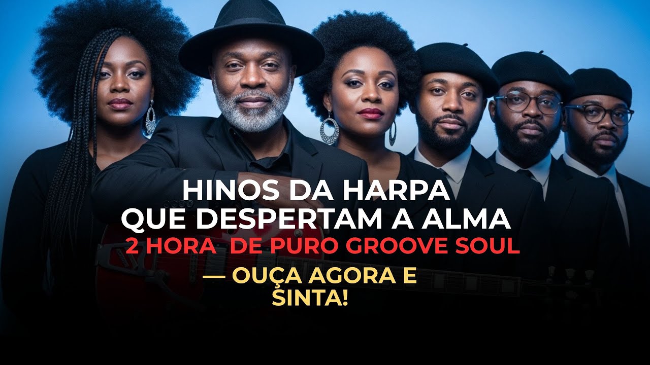 HINOS DA HARPA QUE DESPERTAM A ALMA — OUÇA AGORA E SINTA! #gracegroovesoul  #gospelsoul