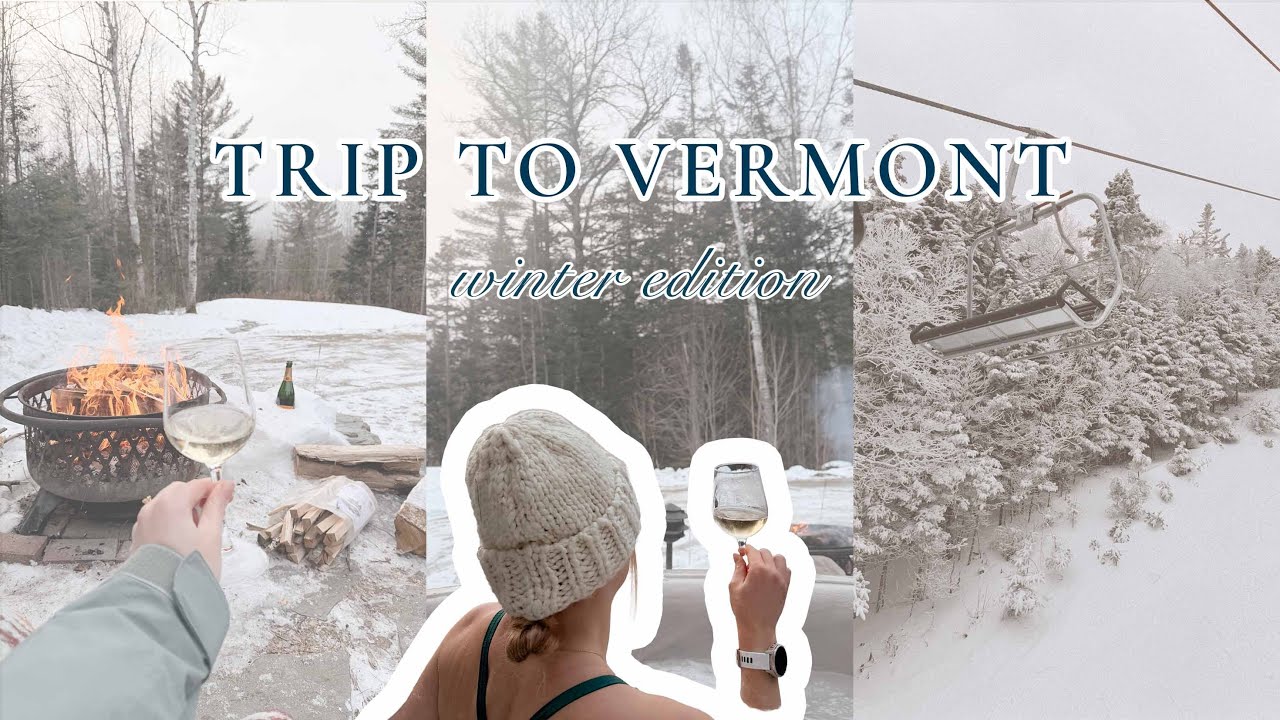 Why Everyone Escapes to Vermont in Winter ❄️ Tiny Cabin Road Trip