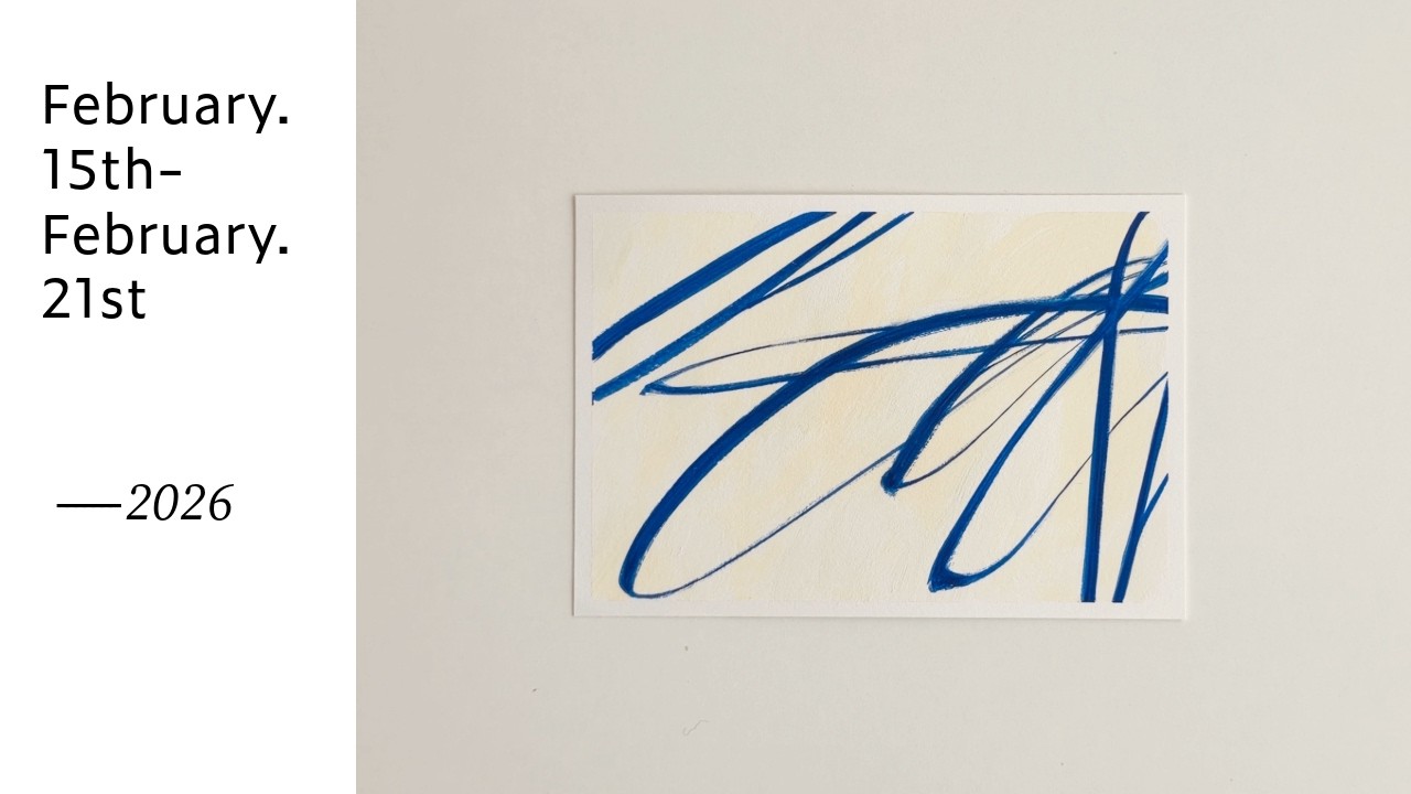 One day paintings. 2026. 2.15  -  2.21