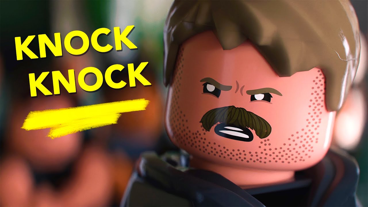 Anthony Michael Hall on Community ... in LEGO! [4K]