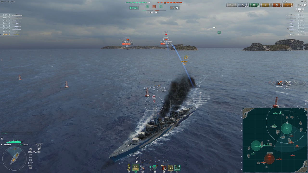 UDEAD WoWs CB 20191027 - Crash Zone Alpha -   21:33EDT - Win