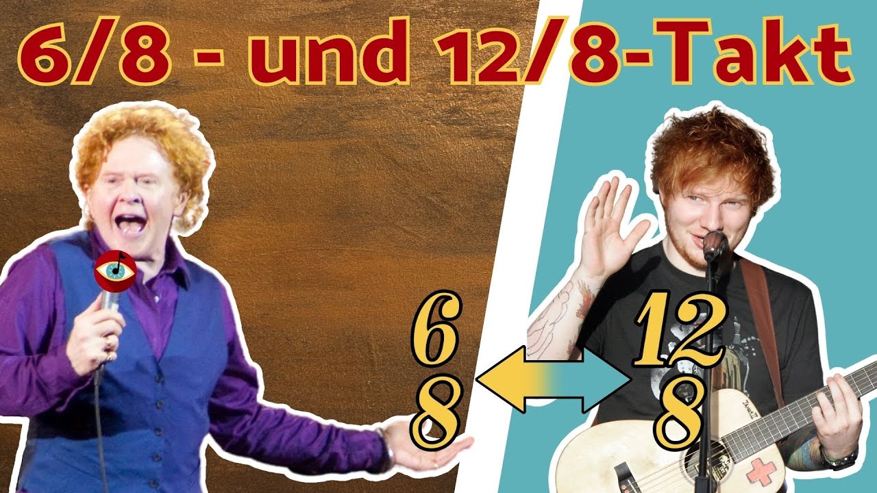 TAKTARTEN im Vergleich! Der 6/8 und 12/8 Takt - Kennst du den Unterschied?