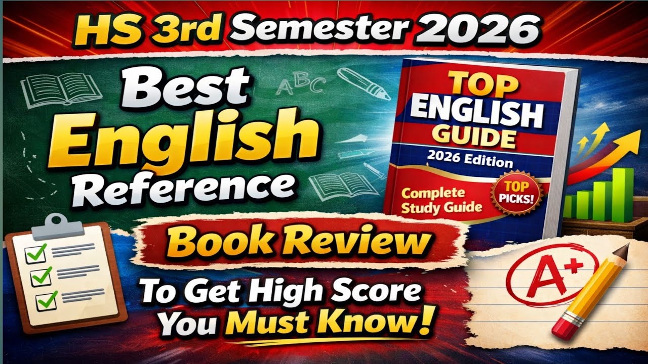 HS 3rd Semester 2026 🔥 Best English Reference Book | Score 90%+ Guaranteed! | Best Book Review