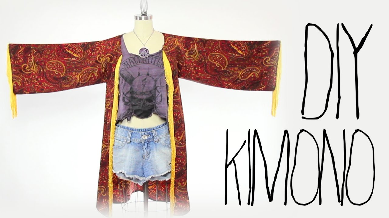 DIY Fashion Kimono, Gatsby Style - Threadbanger