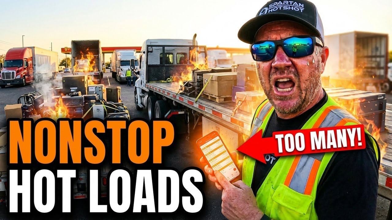 Running Hotshot Trucking Loads | What A Real Hotshot Trucking Week Looks Like