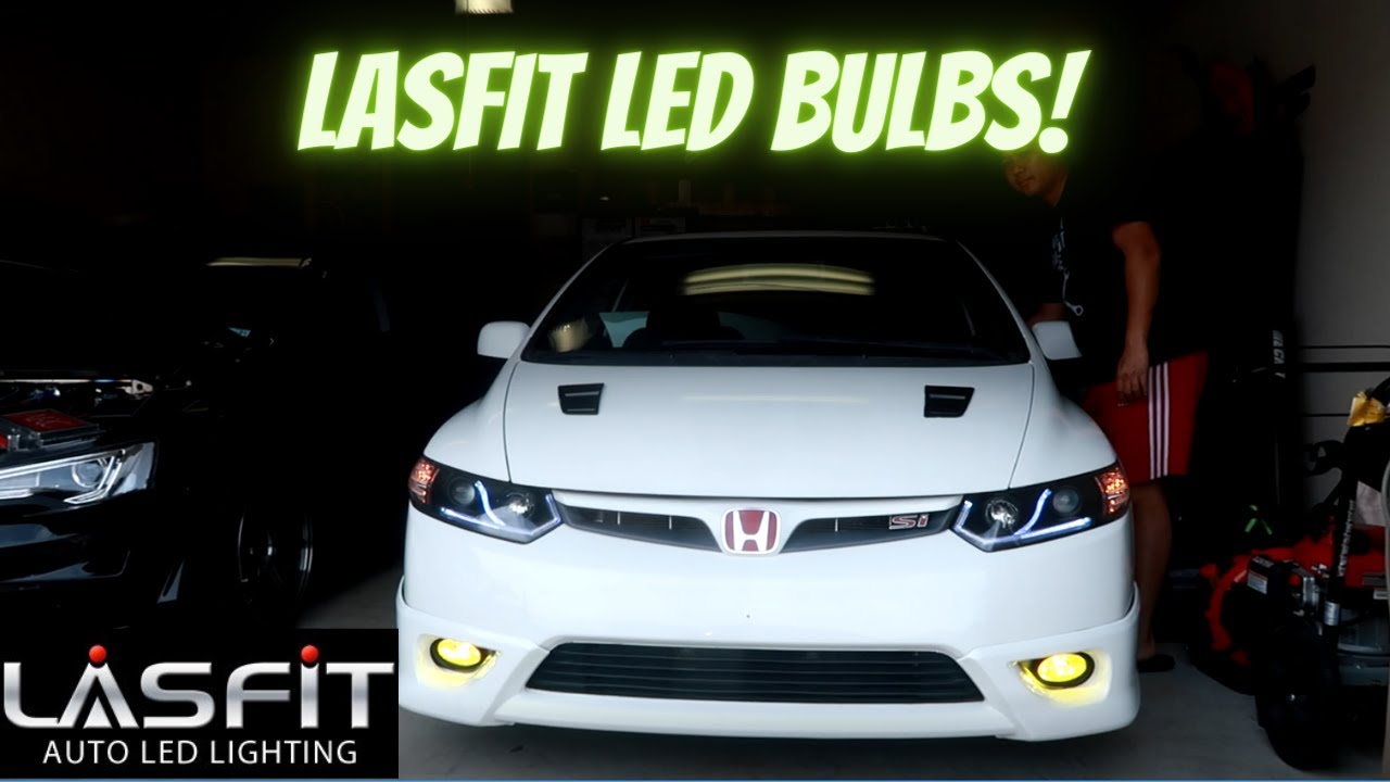 Lasfit LED Switchback Fog Light Bulbs install!