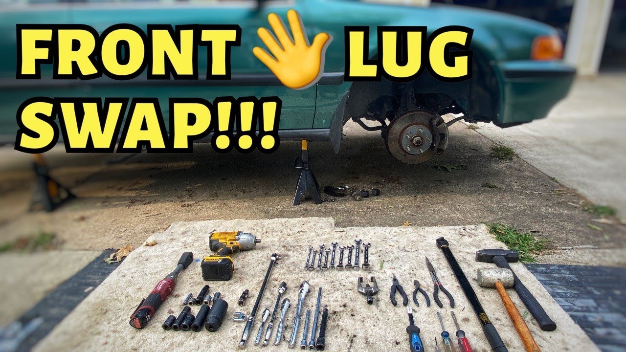 Front 5 Lug Conversion and Suspension Rebuild: 1990-1997 Honda Accord Complete DIY Guide