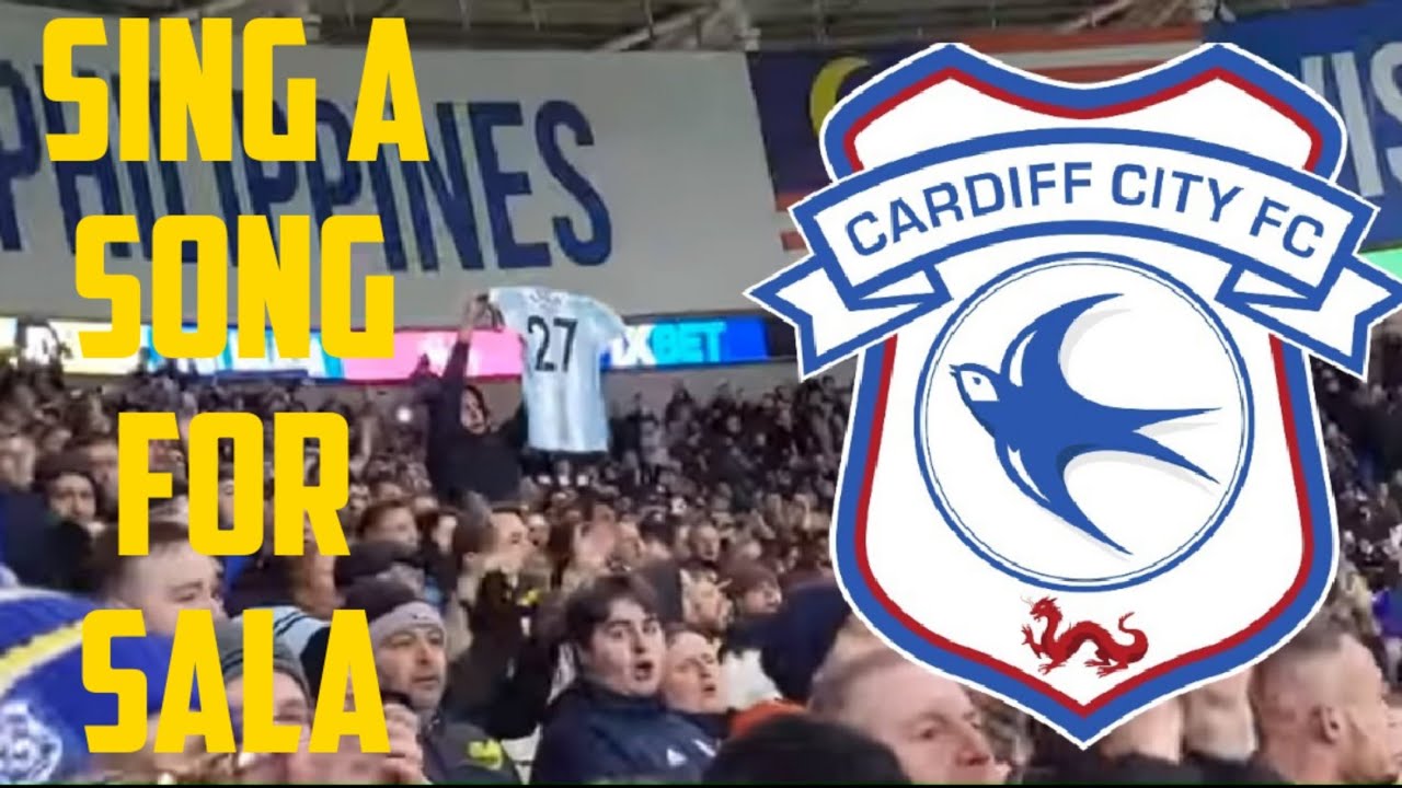 Sing a song for Sala - final minutes of Cardiff city's win Vs Bournemouth.