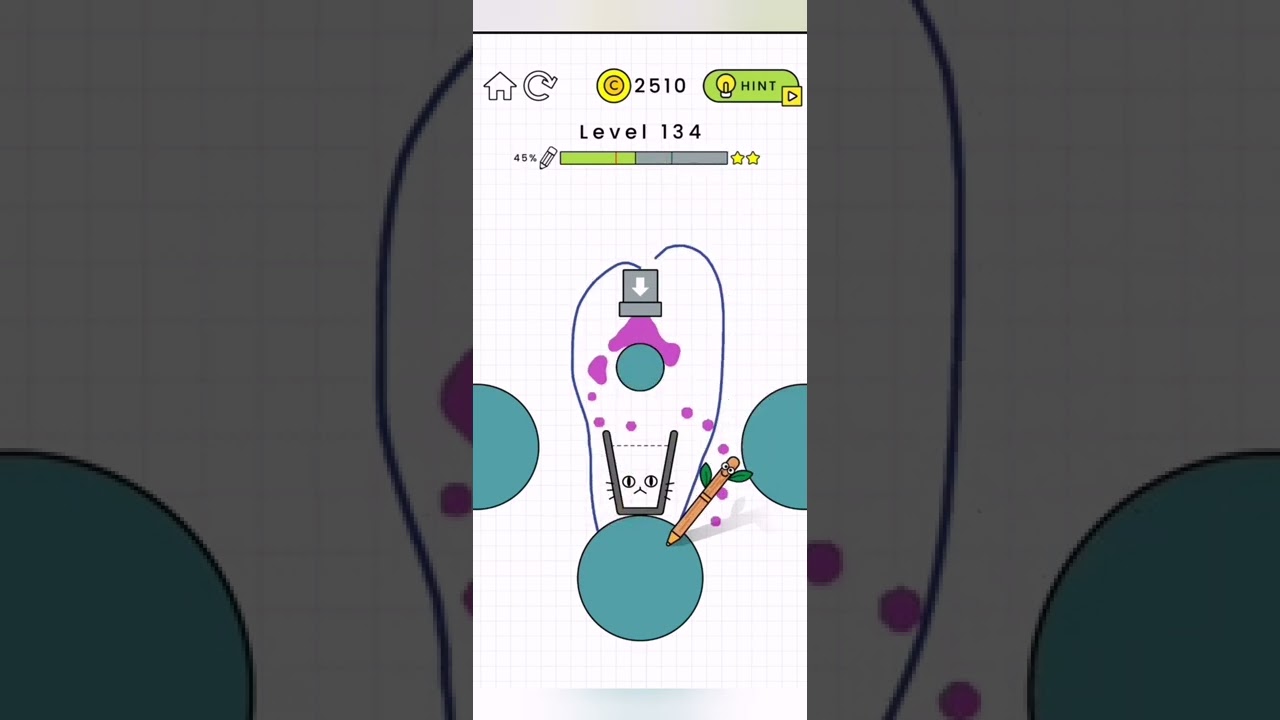 Happy Glass Level 133-135 Kids Game / #gameplay #kids  #happyglass