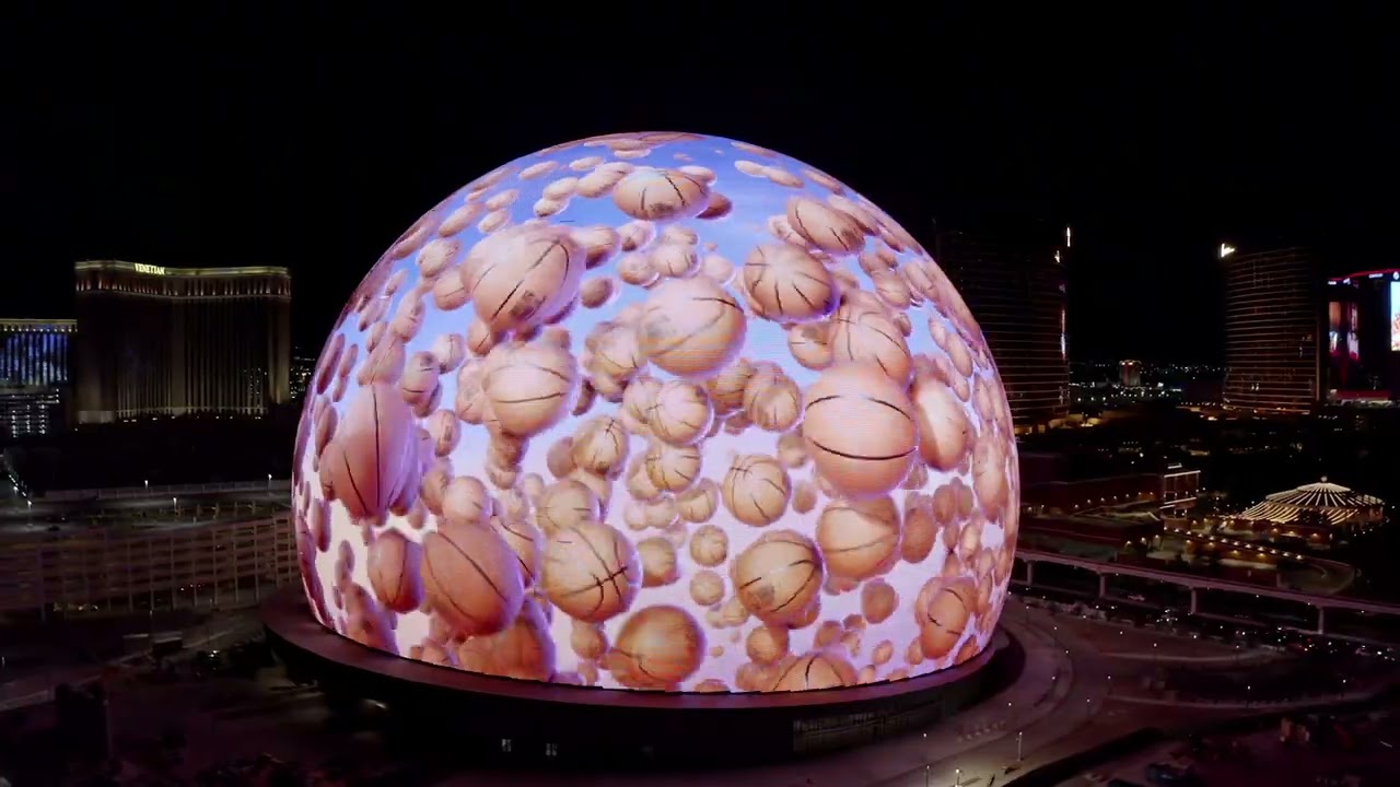 SPHERE Las Vegas 4k DRONE  REEL