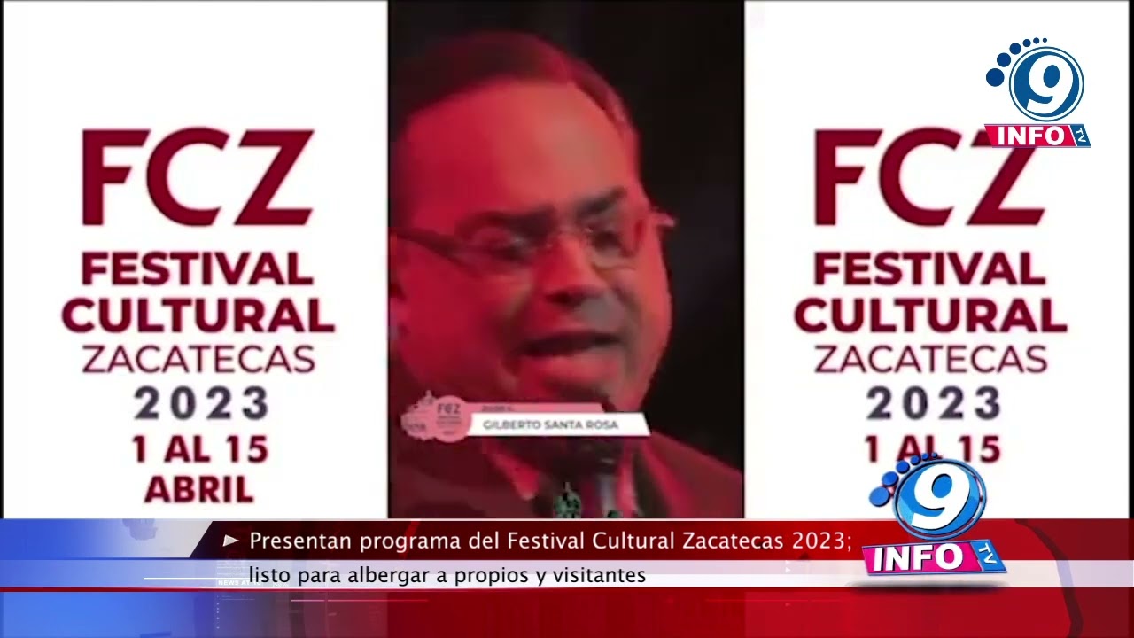 Presentan programa del Festival Cultural Zacatecas 2023; listo para albergar a propios y visitantes