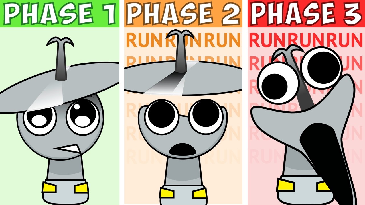 Incredibox Sprunki All Babies | Phase 1 VS Phase 2 VS Phase 3