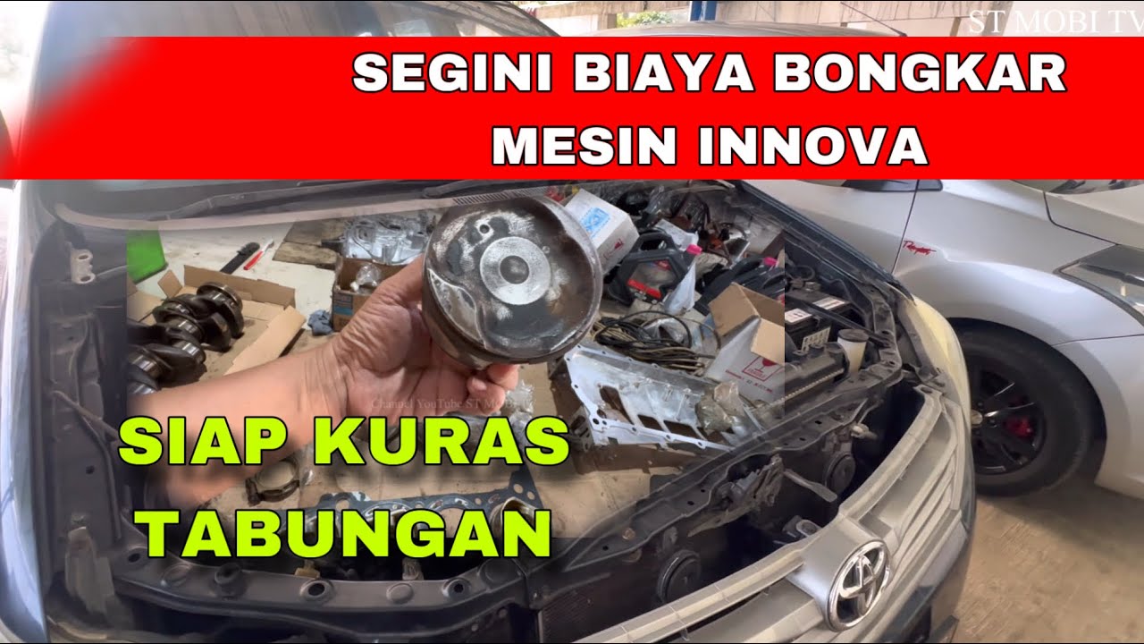 SEBANYAK INI..!! BIAYA INNOVA BONGKAR MESIN