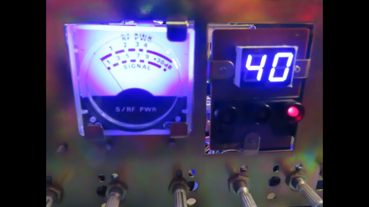 1st Gen President Washington in Blue LEDs  The D858 Sideband CB.  they are the Best