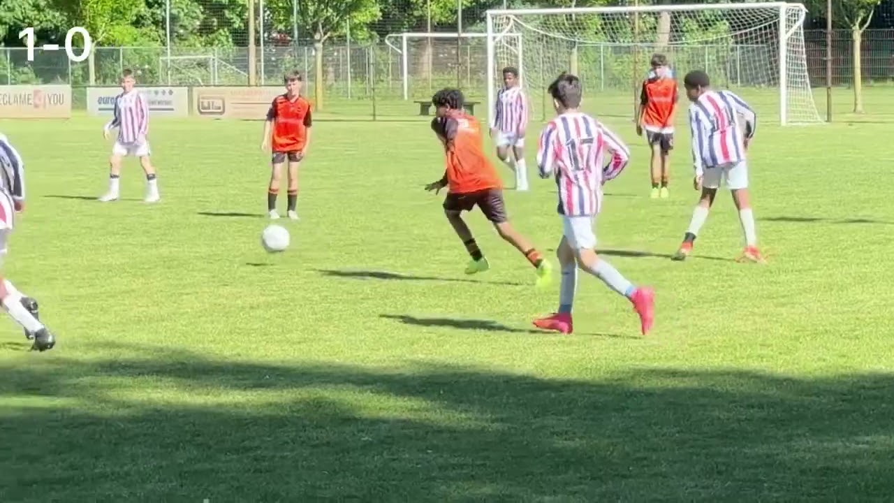Willem II JO13-1 — WSC JO13-1 zaterdag 10 mei 2025, beslist door een buitenspel goal?