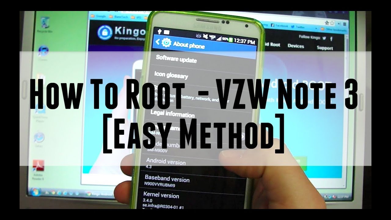 Метод получения root-прав для Note 3 &mdash; приложение Kingo Desktop [Простой метод]