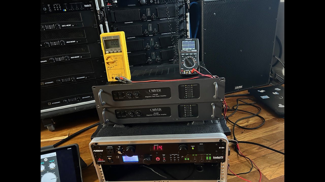 CARVER PM 900 & PM 600, POWER AT CLIPPING, AMP DYNO