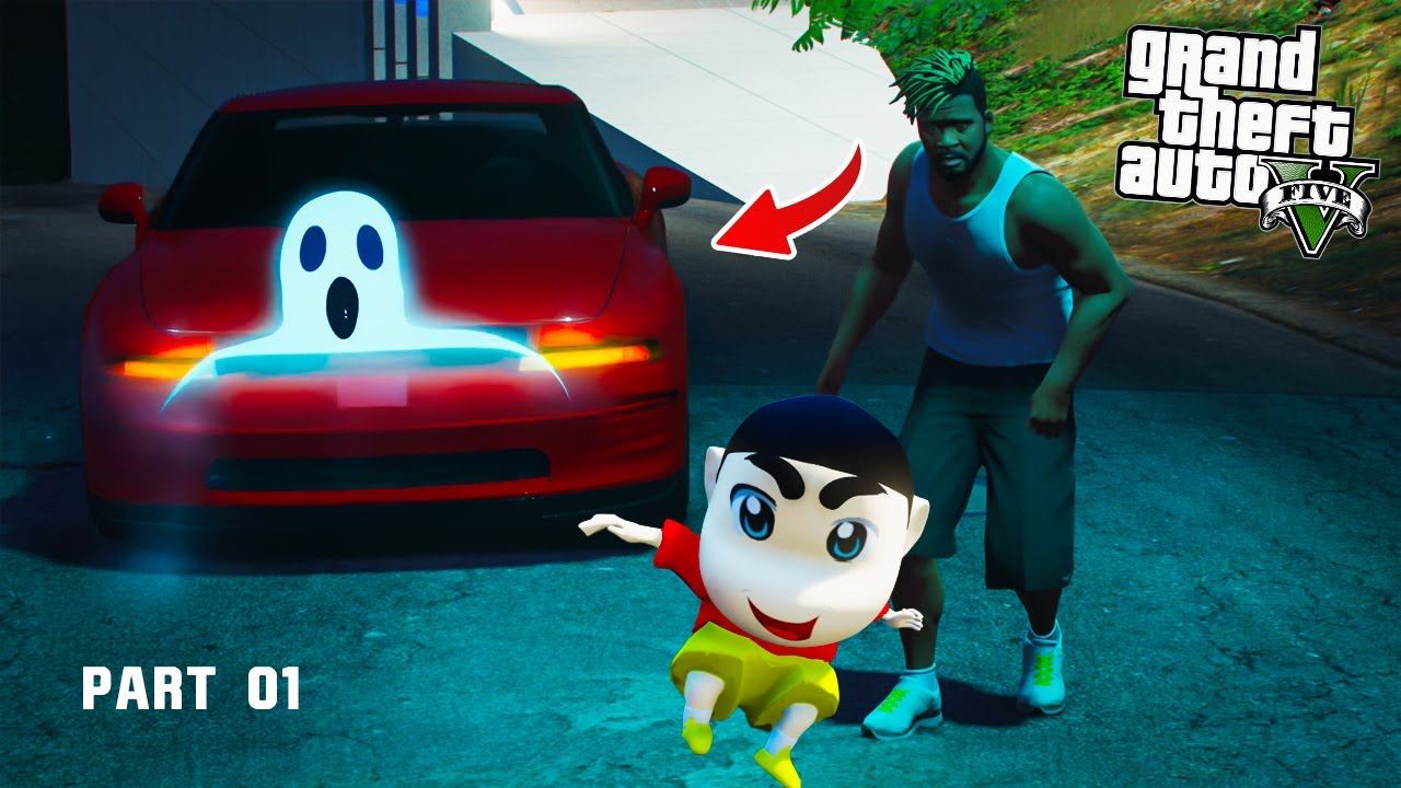 GTA 5: Ghost Car Buying Schinchan