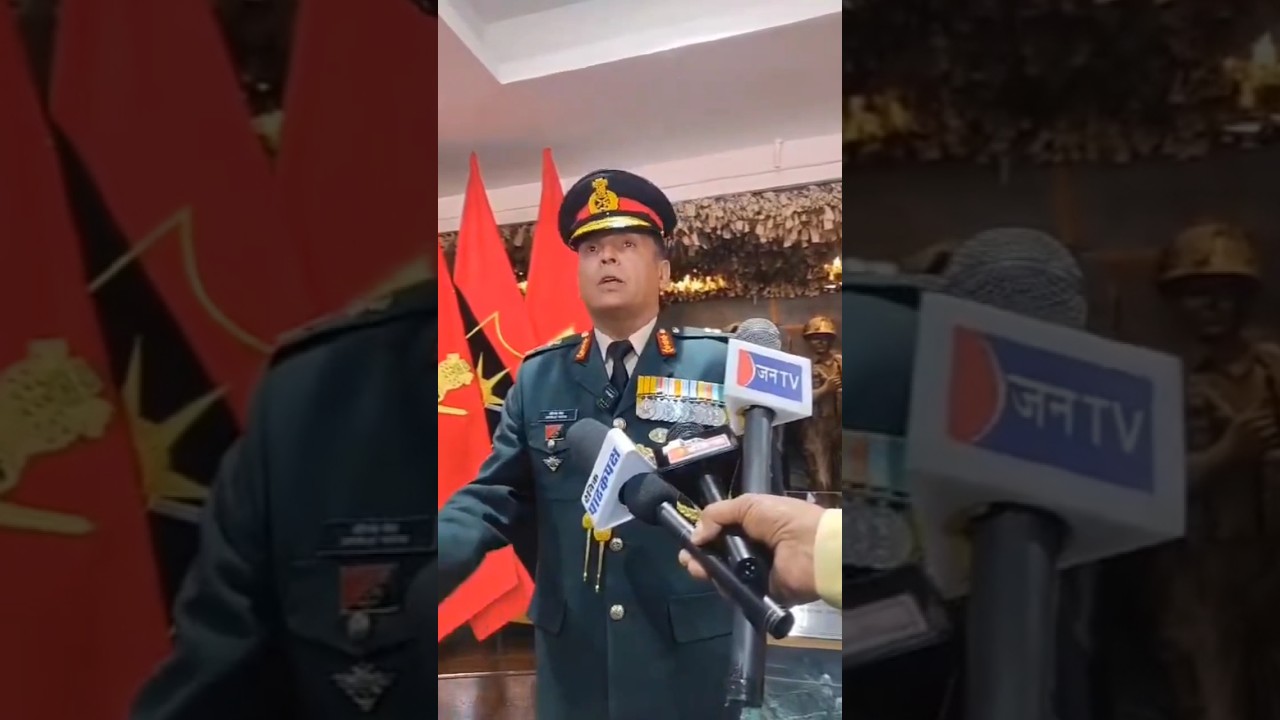 Lt Gen Dhiraj Seth, Army Cdr South Western Command  #indianarmy #youtubeshorts #topnews #military