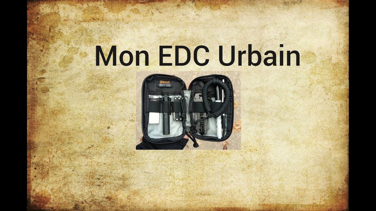 présentation de mon EDC urbain