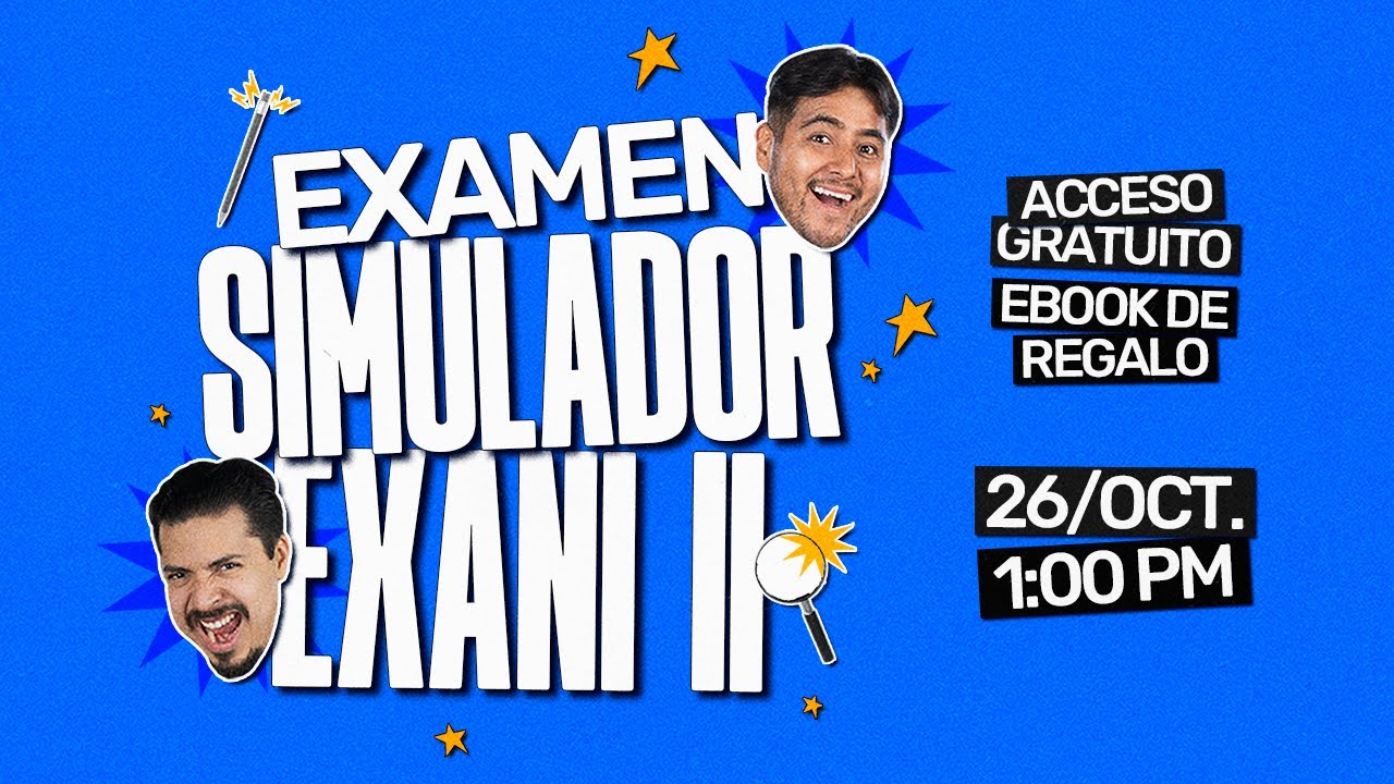 Simulador EXANI II en Vivo: 32 Reactivos que Simulan el Examen Oficial