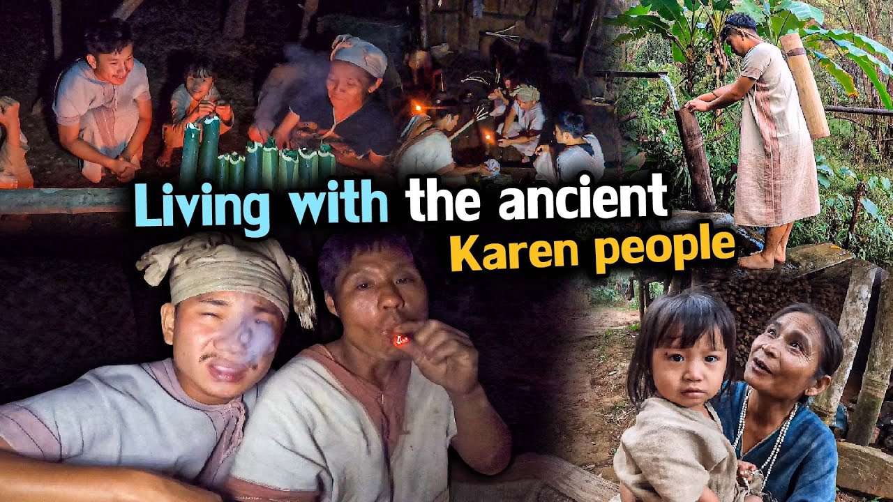 Living with the Karen people for 1,000 years in winter...shivering.