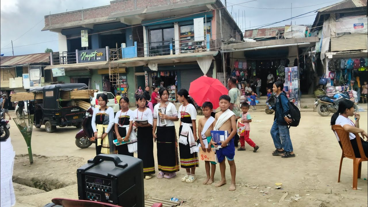 Street dance Performance with my brother Saikul Bazar@ KUKI LAND