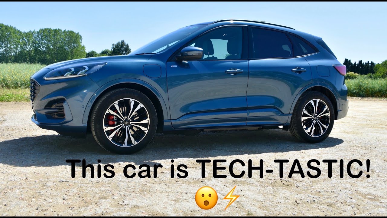 Ford Kuga/Escape PHEV car drives itself!