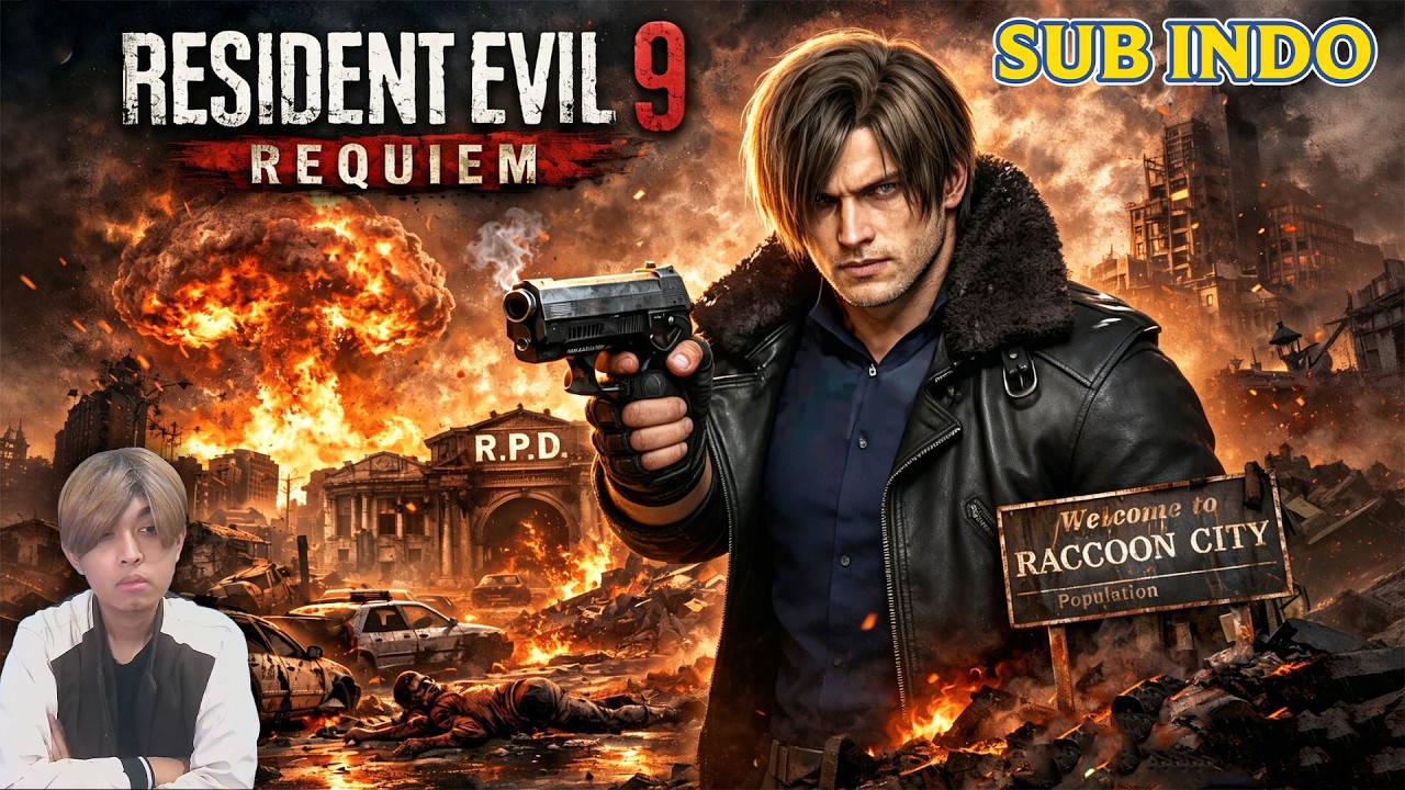 SEMUANYA BARU PERMULAAN!😱 ini dia saatnya om Leon Beraksi - Resident Evil 9 Requiem SUB INDO #3