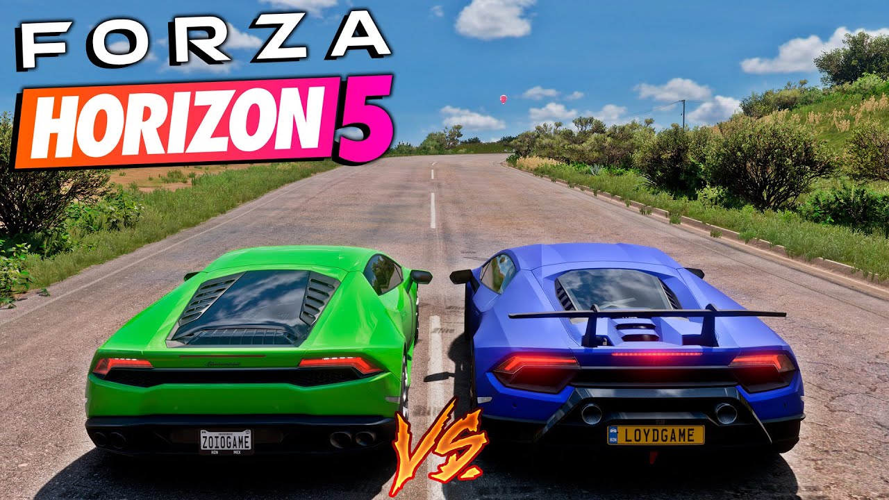 Lamborghini Huracan Performante VS Lamborghini Huracan - Forza Horizon 5