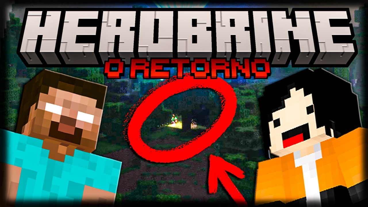 Jogando com HEROBRINE: O RETORNO - Ep 6 - APARIÇÕES TENEBROSAS