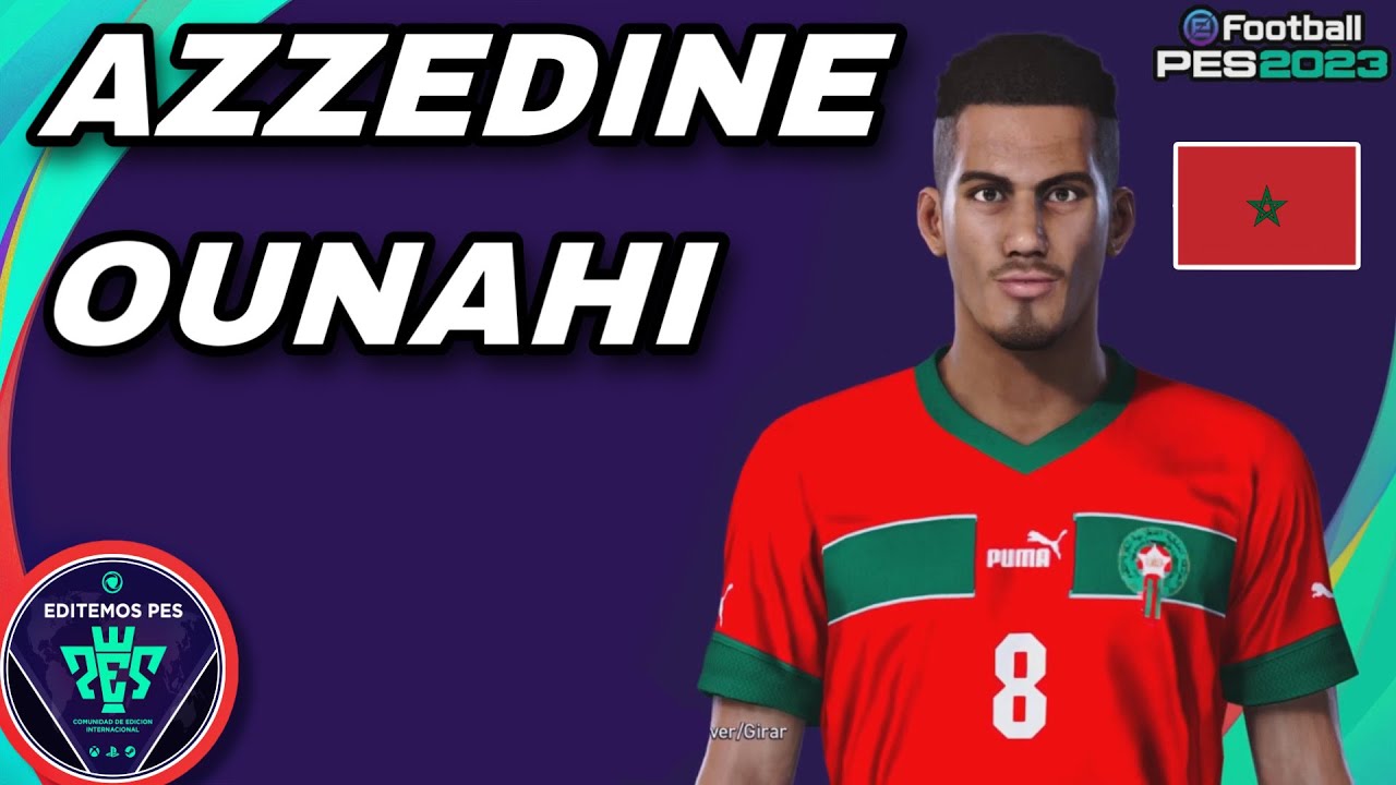 eFootball PES: Season 2023 - COMO HACER A AZZEDINE OUNAHI |RubenMG|