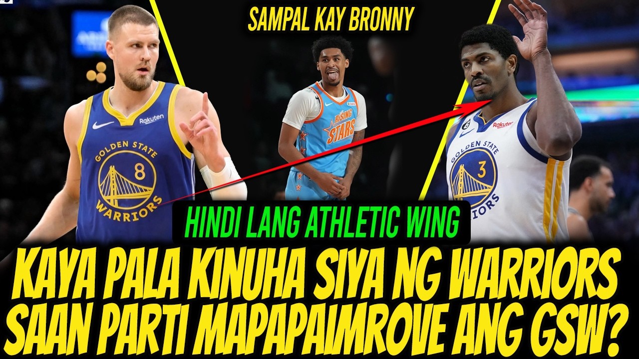 WARRIORS MAHUSAY MAMILI NG PLAYER! HINDI LANG ATHLETIC WING ANG NAKUHA! JA TOUGHEST PLAYER TO GUARD!